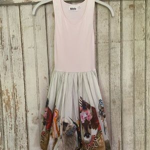 Molo Sleveless Girls Dress Size